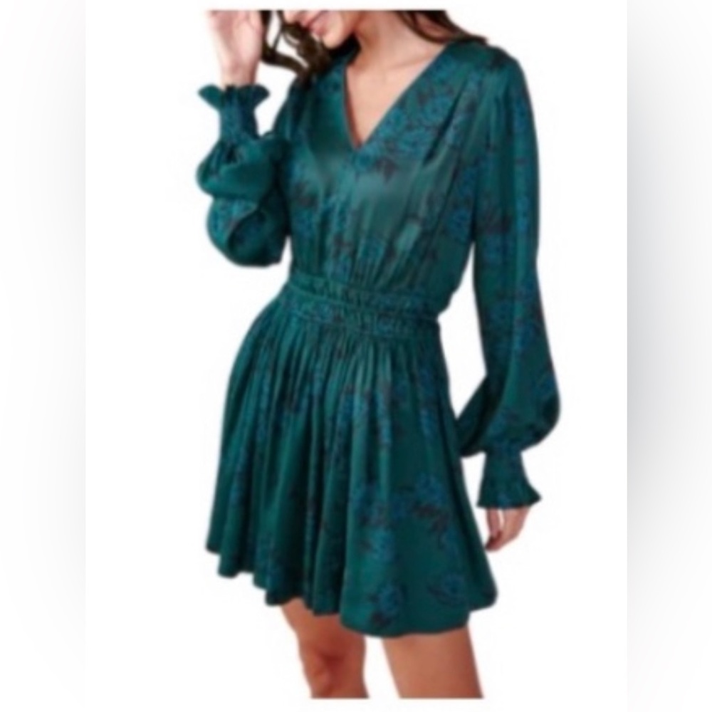 Adele dragonfly mini dress